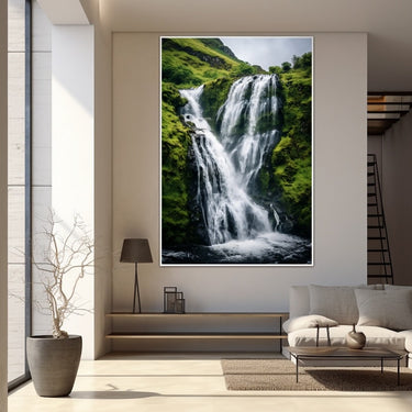 Falling Water Painting